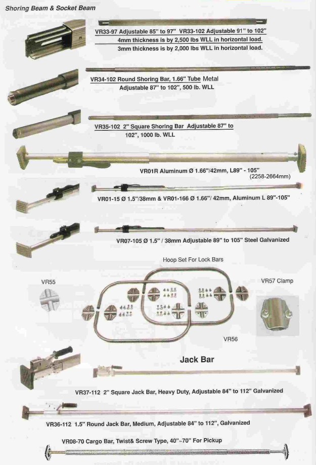 Cargo Bar & Shoring Beam(Bar Series)