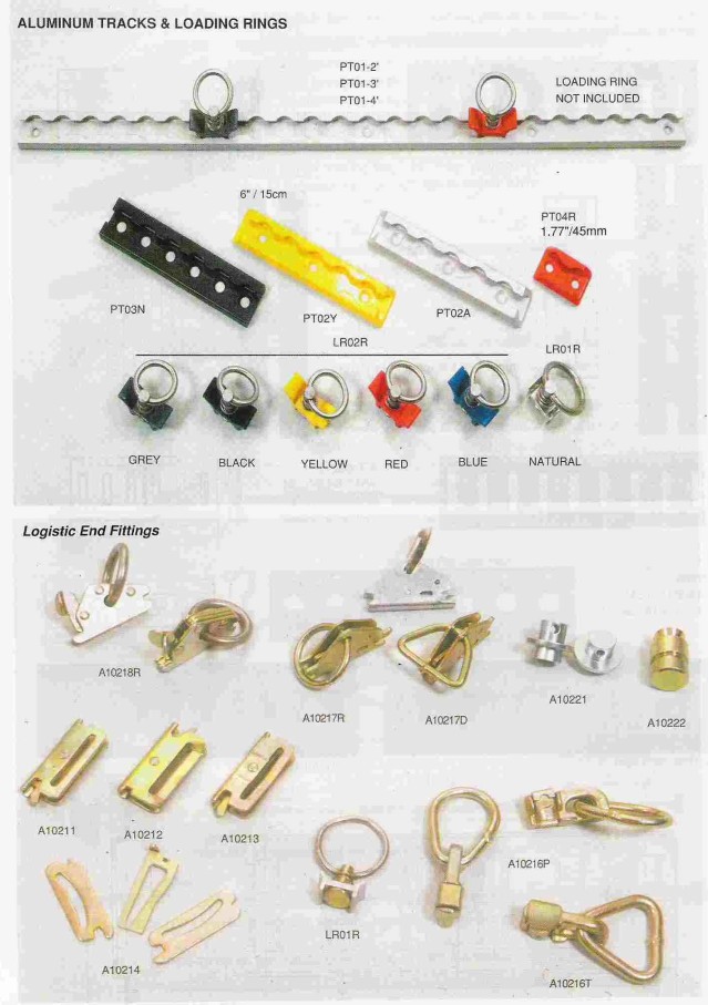 Logistic Tracks & Fittings(PT & Fitting Series)