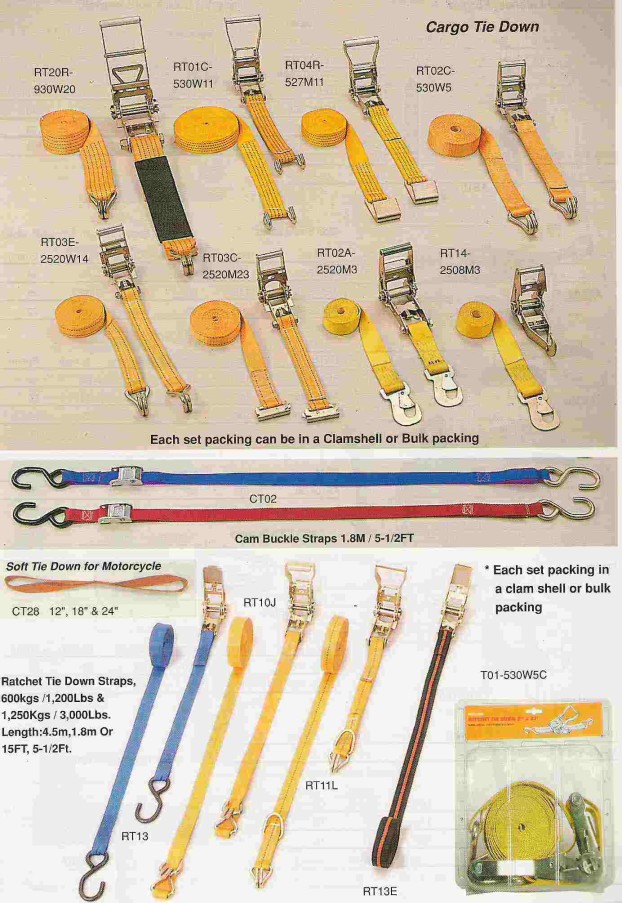 Ratchet Straps & Hardware(RT Series)