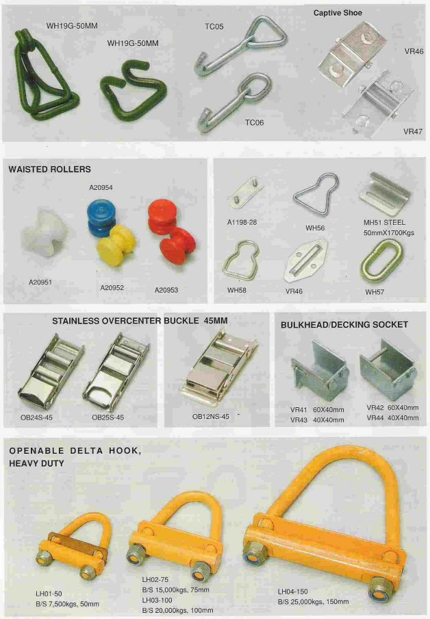 Various Buckles & Hooks-1(LH, OB & WH Series)