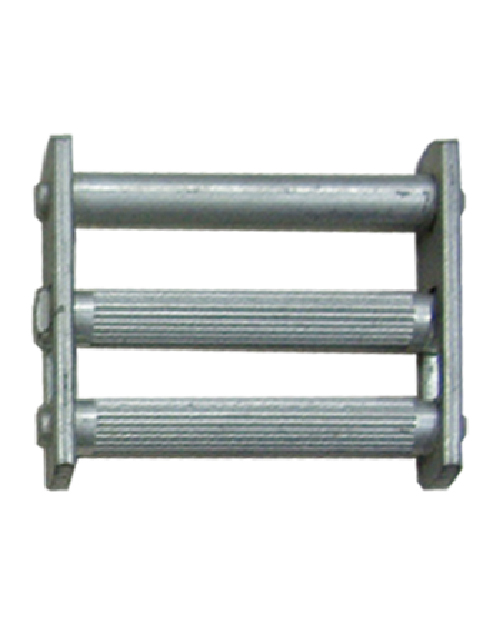 2” Slide Buckle, W/ Knurled Bar