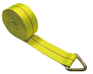 3” Truck Winch Strap W/ Delta Ring