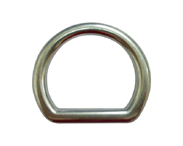 Aluminum D Ring, 2” Drop Forged