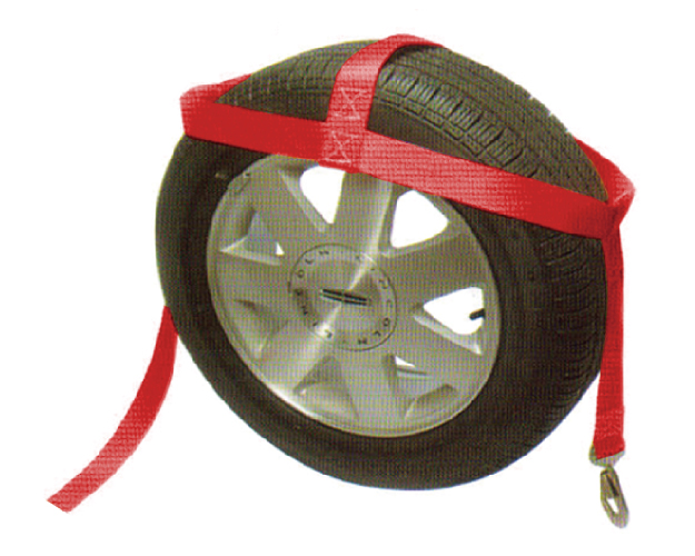 Wheel Strap, W/ Snap Hook